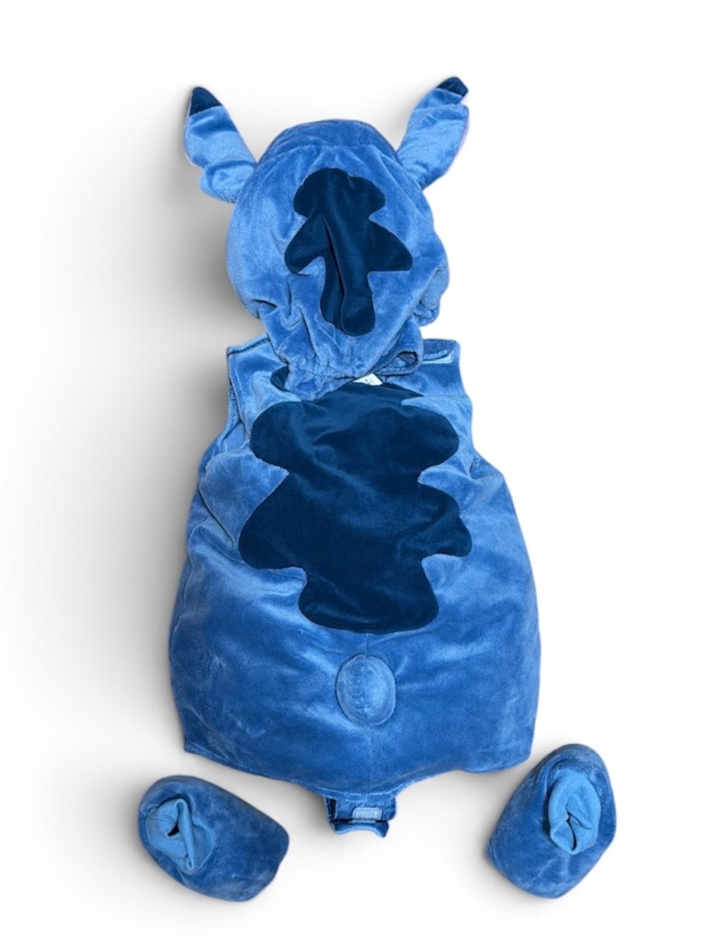 Disney Lilo & Stitch Toddler Costume 18–24M Plush 2-Piece + Foot Covers - Picture 4 of 9